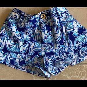 Girls Size 8 Lilly Pulitzer shorts EUC